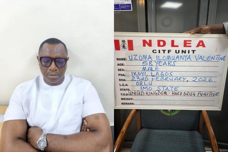 NDLEA Captures Fugitive Drug Kingpin Wanted in UK, 15 Years After Escape