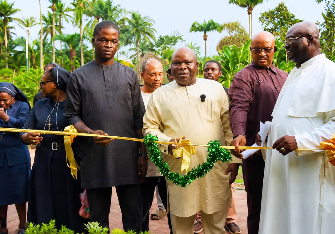 Chima Amadi installs solar power at Mbaise school