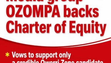 2028 Imo guber: Media group OZOMPA backs Charter of Equity